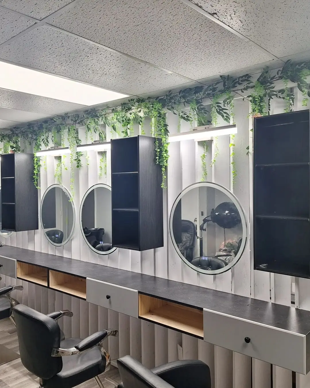 barbershop renovation by homes cosmetics inc