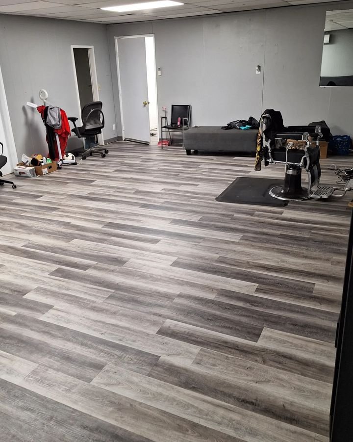 barbershop floor